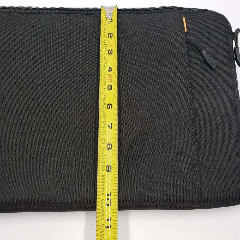 Tomtoc 360 Protective Laptop Tablet Sleeve Case Lot 2 Black Soft Lined Padded